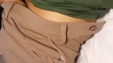 Kinky lover shoots his sexy GF’s Indian porn