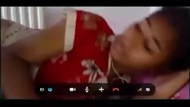 Desi Babe On Skype Chat Naked