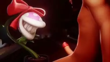 Piranha Plant sucking you off.