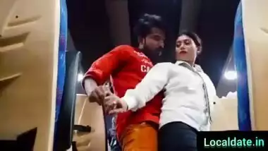 Indian Girl Groped & Fucked In Bus By Romantic Lover