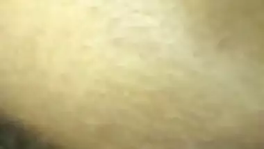 Indian Desi doggy style face down butt up loads of cum on her back