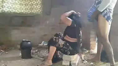 Village aunty fucked hard