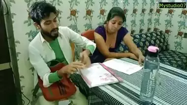 Indian beautiful Madam and student hot sex!! Latest hot sex