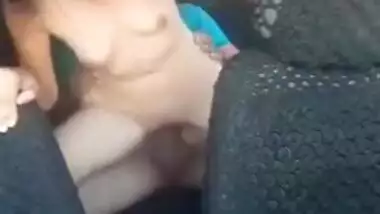 Hot Indian GF Car fucking