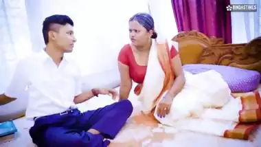 Desi Indian horny Step grandson fucks Step grandma hard and ejaculates in her mouth ( Hindi Audio )