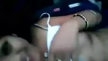 hot indian Desi young exposed in car