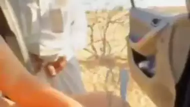 Rajasthani tau viral sex video with nude desi girl in car