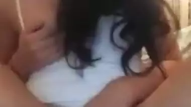 Desi Bhabhi taking huge load of cum in her big boobs