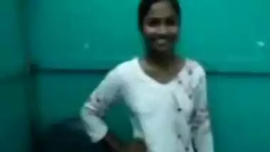 Indian girl showing boobs to uncle