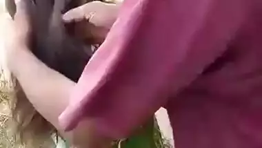 Desi village girl fuck outdoor