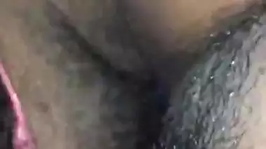 Desi Girlfriend Hairy Pussy Fucking on Sofa