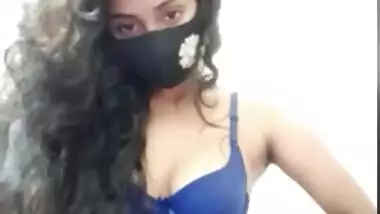 Indian young sexy babe showing her boobs part 1