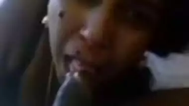 Tamil aunty sucking cock of her lover