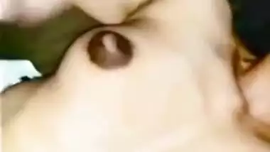 Bhabi Taking Cum On Boobs during Pregnancy