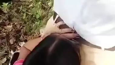 Bhabi Outdoor Blowjob