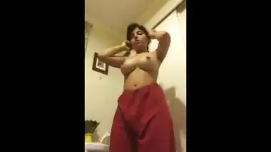 Beautiful Desi Young Girl Selfie Video