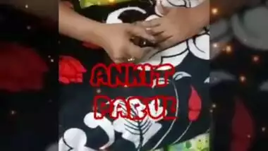 Cute ankitparul delhi couple new hot self big boobs press vdo