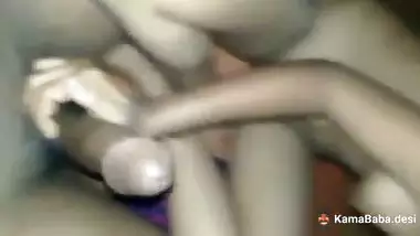 Desi couple late night hard fuck in the blue film