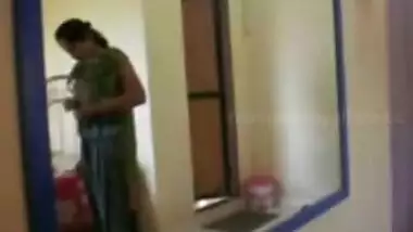 Punjabi housewife from Hoshiarpur getting naked