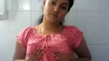 Hot Mallu Medical Student Stripping In Toilet