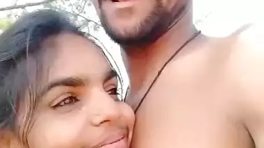 Desi cute lover romance outdoor