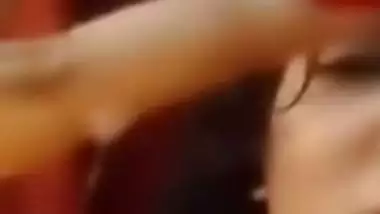 Beautiful girl fingering and boobs show viral MMS