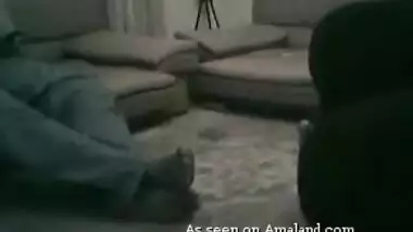 Indian couple fucks on the floor.