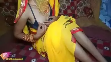 Nearly marriage Indian couple honeymoon sex In Hindi