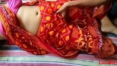 Red Saree Sonali Bhabi Sex By Local Boy