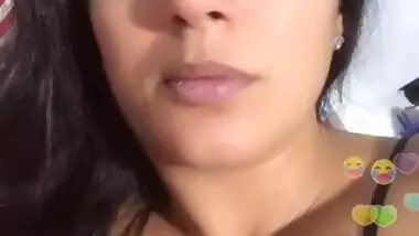 Indian Aunty Video Call in Lingerie !