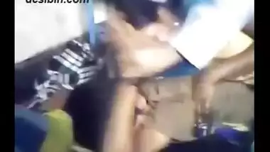 Bangladeshi guy prompting his girlfriend to kiss and hug his friend !