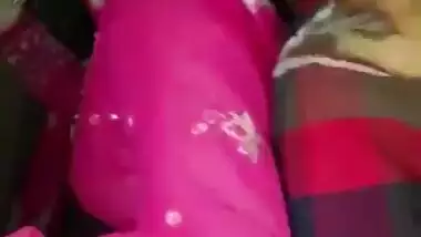 Indian shemale caught having sex outside