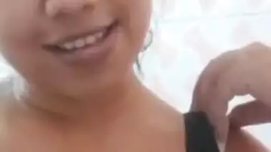 Today Exclusive- Sexy Bangla Girl Showing Her Boobs