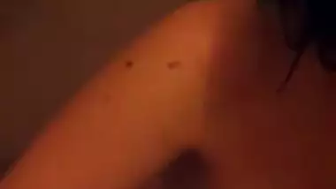 White chick handjob - indian