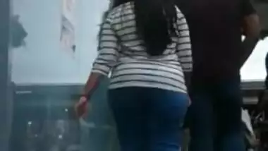 Candid Indian Desi Girl - BBW Big Round Ass 