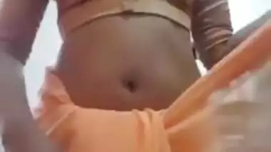 Desi girl selfie video