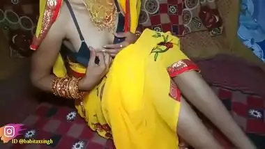 First Night - Indian Newly Married Hardcore Sex In Saree