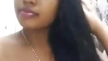 Sexy south Indian selfie video online