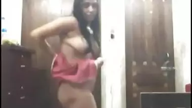 bengali girl after bath changing 2