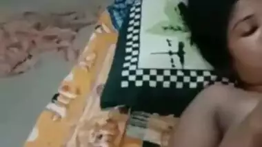 Lazy Desi wife is too lazy to do porn so the cameraman just films her