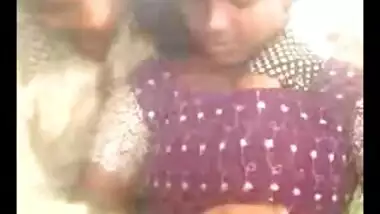 Desi Indian Big Boob aunty captured outdoor part1