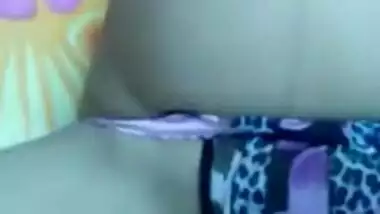 MILF lies on her back and exposes Indian sex parts masturbating XXX twat