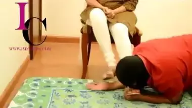 Indian Feet Worship