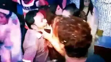 cute bangla aunty dancing in private party