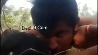 Telugu couple fucking in forest part 2