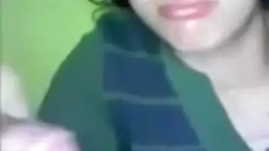 Cute Girl Gets Cum On Face