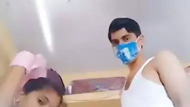 Desi wife boob press and hardcore fucking viral clips
