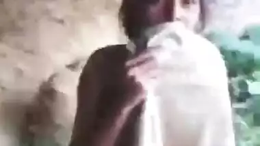 Sexy Village Girl Caught Having Fun