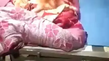 Married Kashmiri couple first-time sex on cam