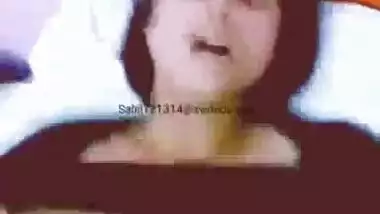 Horny face of big boobs gujarati bhabhi riding